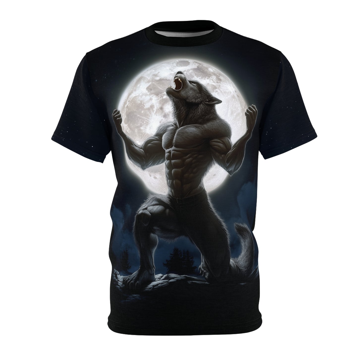 Alpha Wolf All-Over Print T-Shirt!