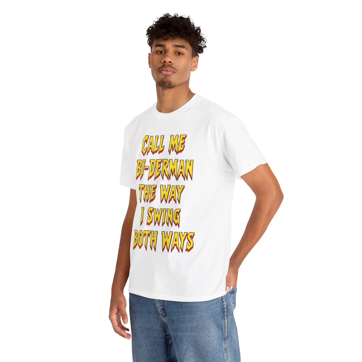 Call Me Bi-Derman the Way I Swing Both Ways T-Shirt!