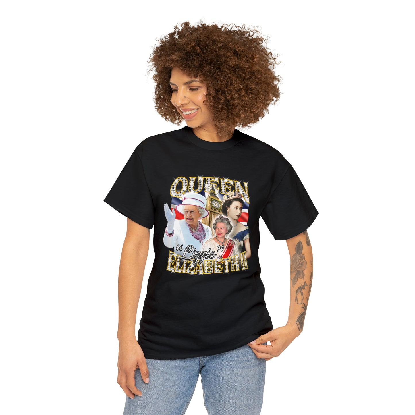 Queen "Lizzie" Elizabeth II T-Shirt!