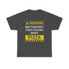 May Randomly Start Talking About Pizza T-Shirt!