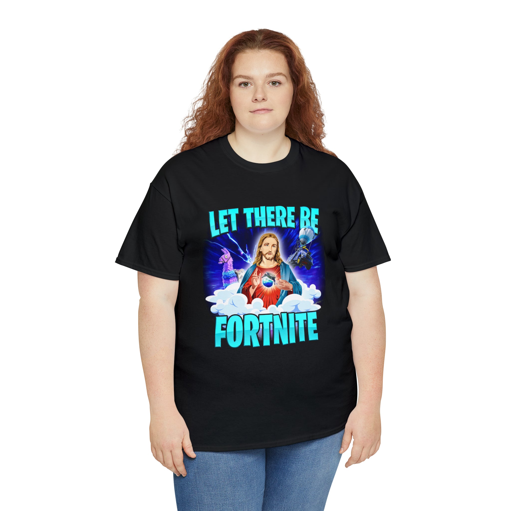 Let There Be Fortnite T Shirt Not Safe for Wear