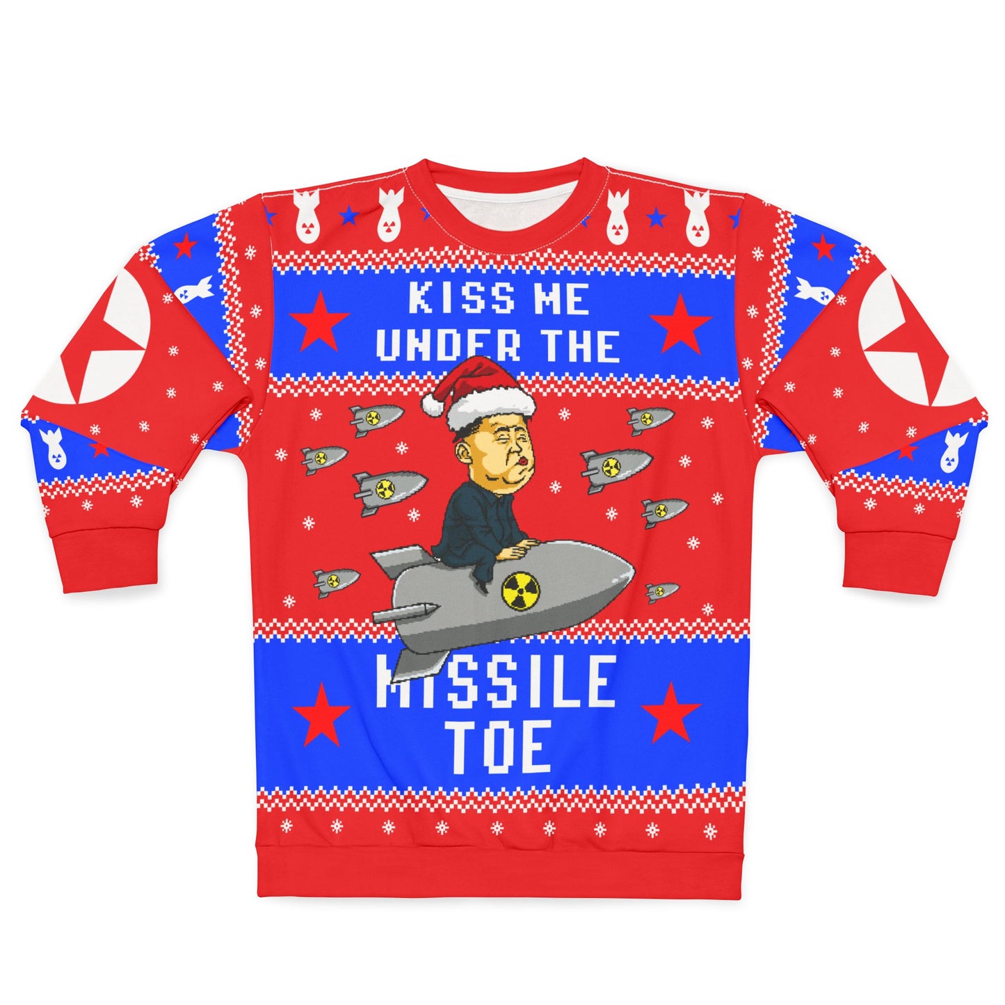 Kiss Me Under the Missile-Toe Sweater!