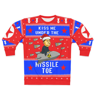Kiss Me Under the Missile-Toe Sweater!