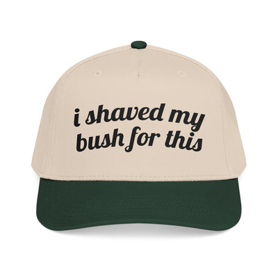 i shaved my bush for this Vintage Hat!