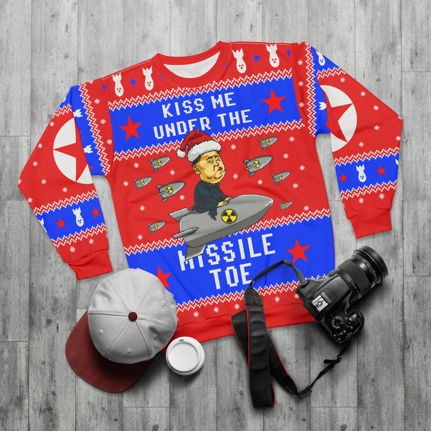 Kiss Me Under the Missile-Toe Sweater!