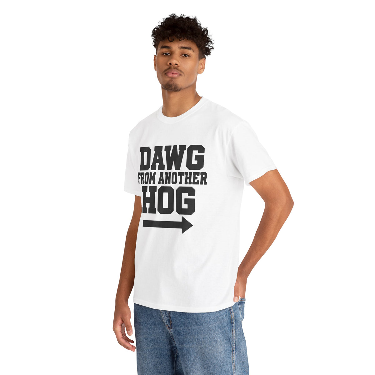 Dawg From Another Hog (Pointing Right) T-Shirt!