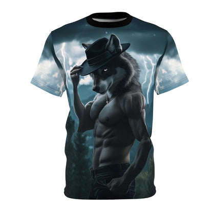 Mysterious Wolf All-Over Print T-Shirt!