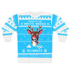 Rudolph the White-Nosed Reindeer Sweater!