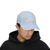 "follicly challenged" Embroidered Dad Hat!