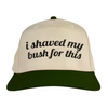i shaved my bush for this Vintage Hat!