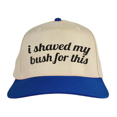 i shaved my bush for this Vintage Hat!