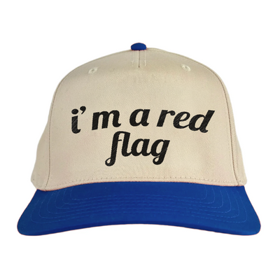 i'm a red flag Vintage Hat!