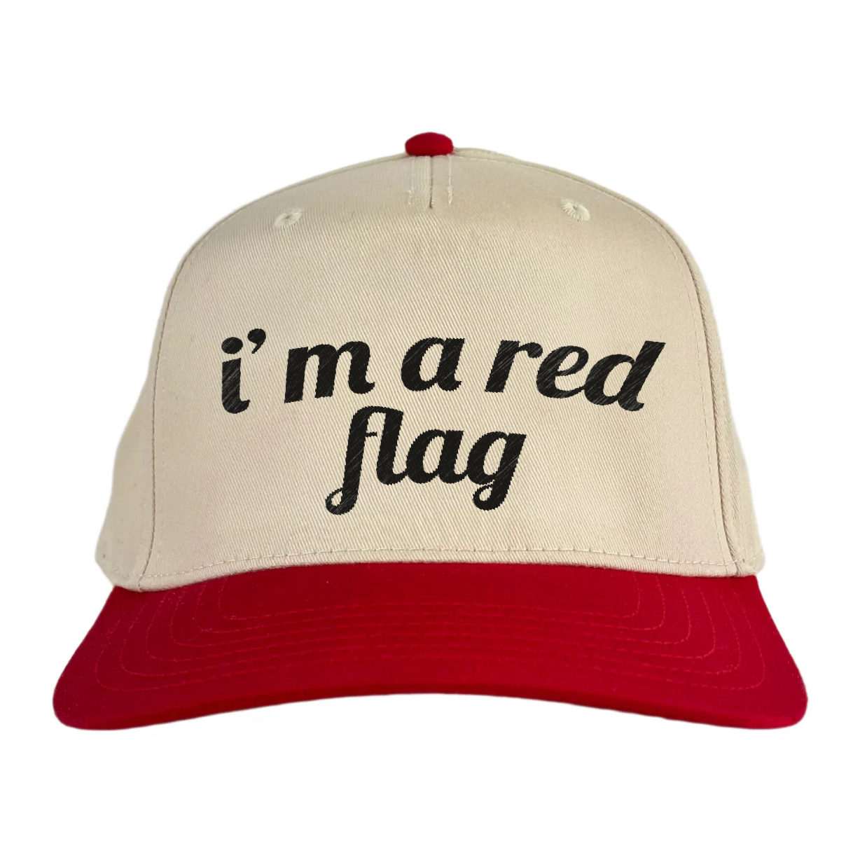i'm a red flag Vintage Hat!