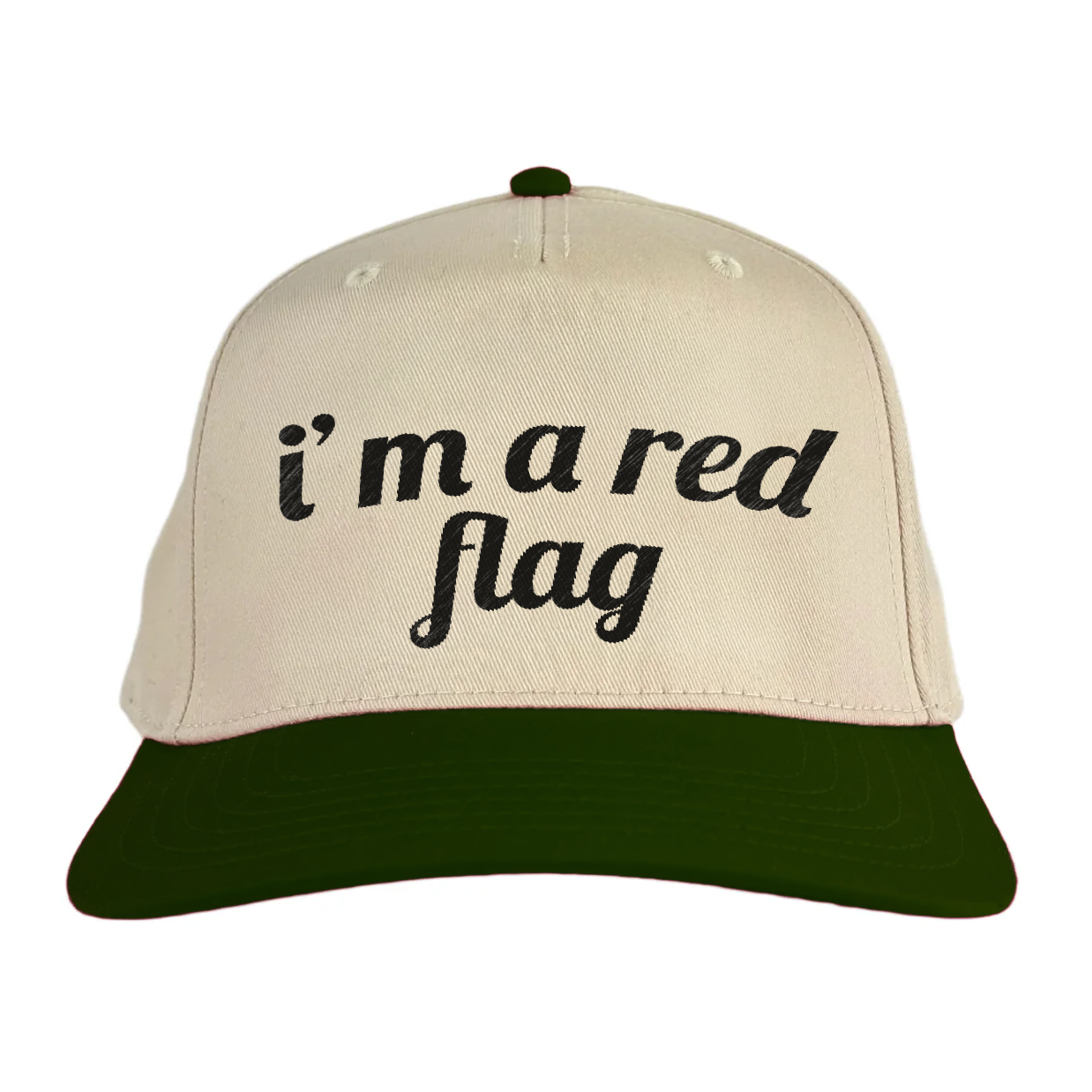 i'm a red flag Vintage Hat!