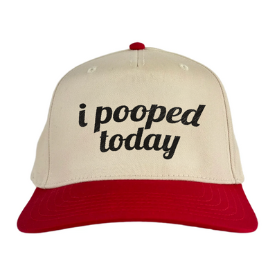 i pooped today Vintage Hat!