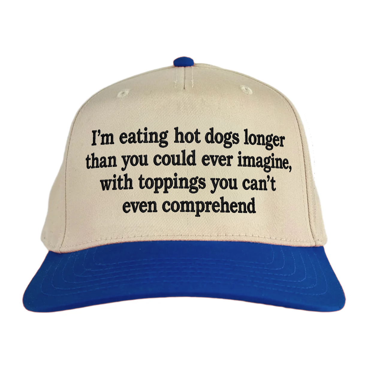 I'm eating hot dogs longer than you could ever imagine Vintage Hat!