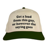 Get a load from this guy Vintage Hat!