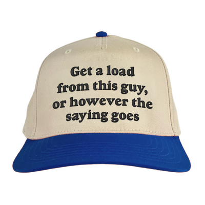 Get a load from this guy Vintage Hat!