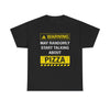 May Randomly Start Talking About Pizza T-Shirt!