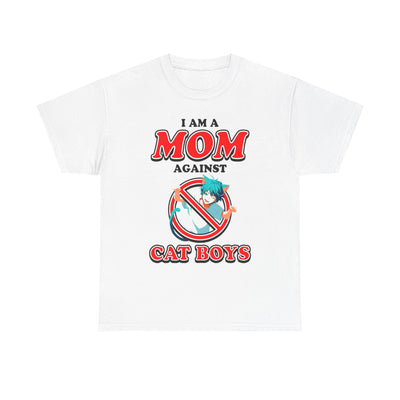 I Am a Mom Against Cat Boys T-Shirt!