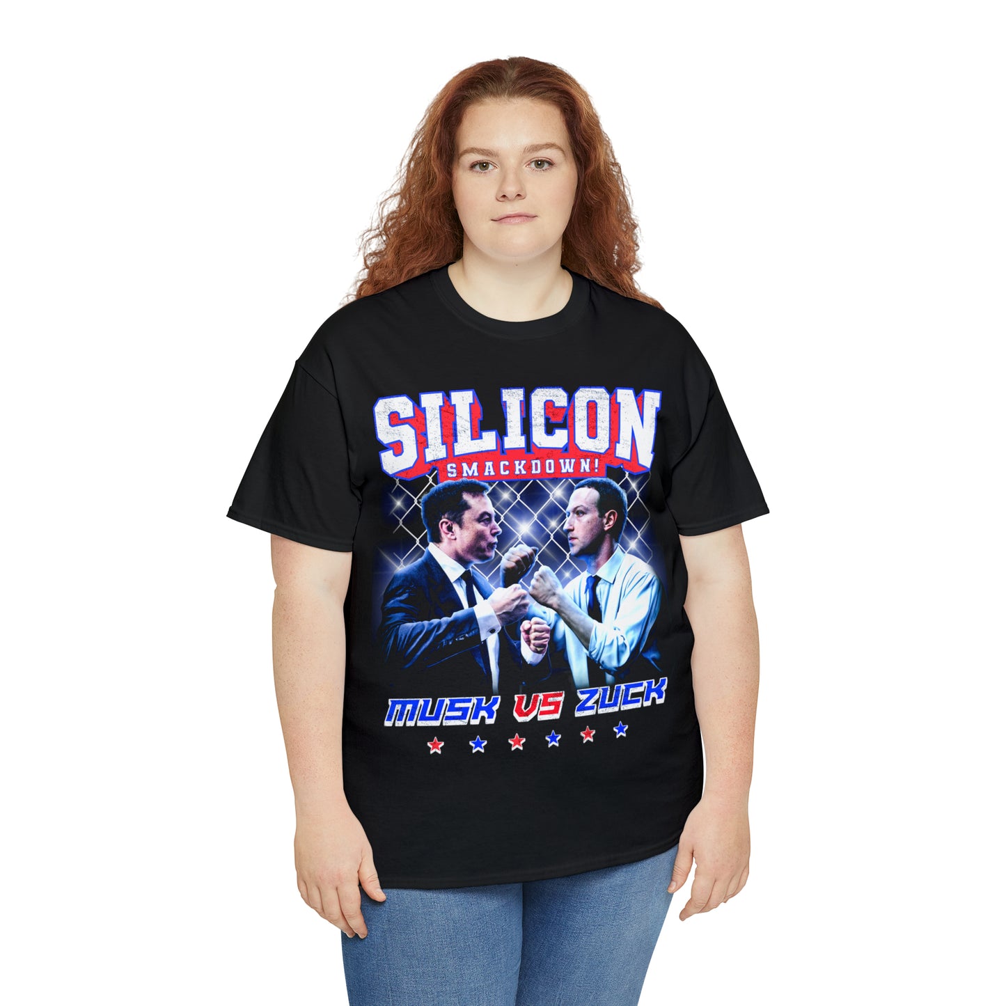 Musk vs Zuck "Silicon Smashdown" T-Shirt!