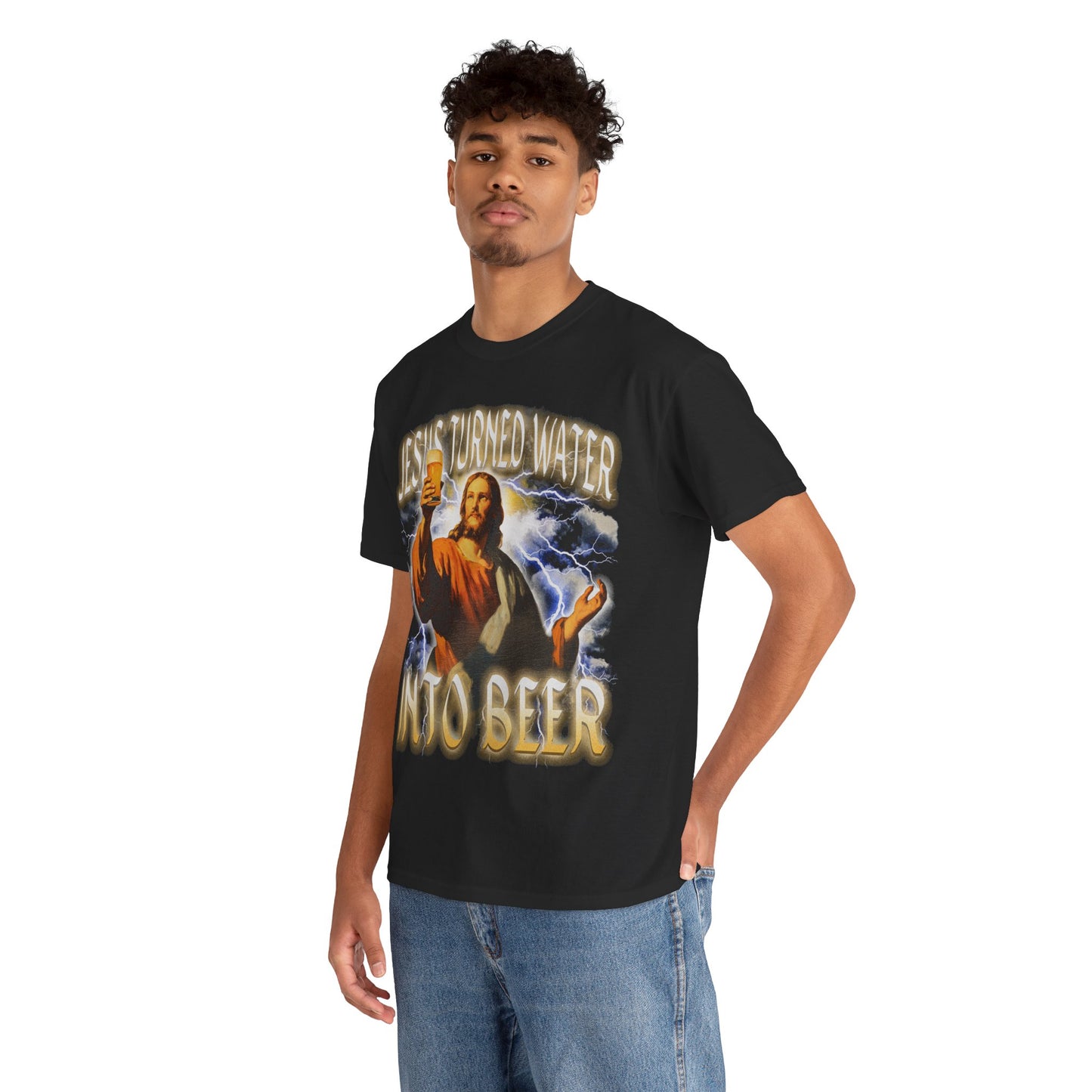 Jesus Turned Water Into Beer T-Shirt!