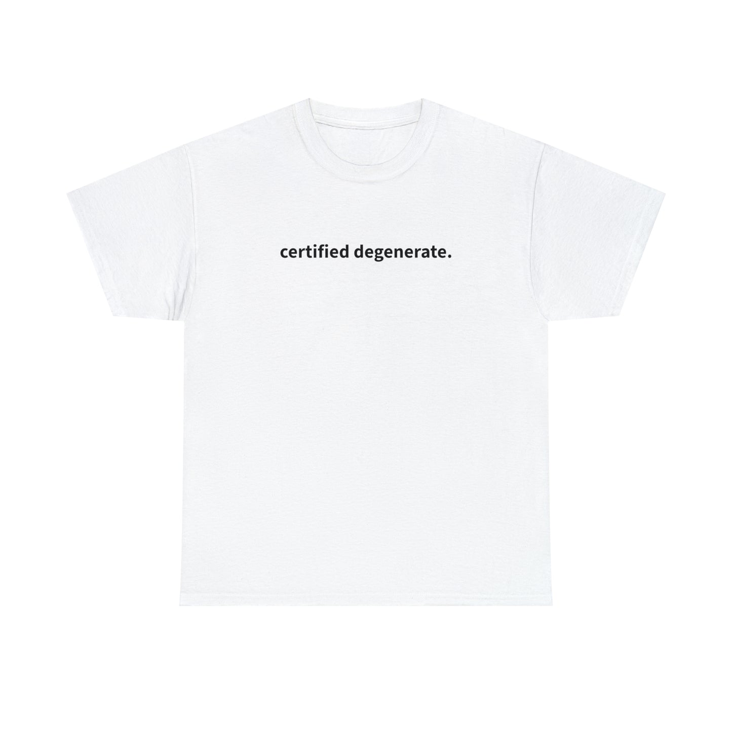 "certified degenerate" T-Shirt!