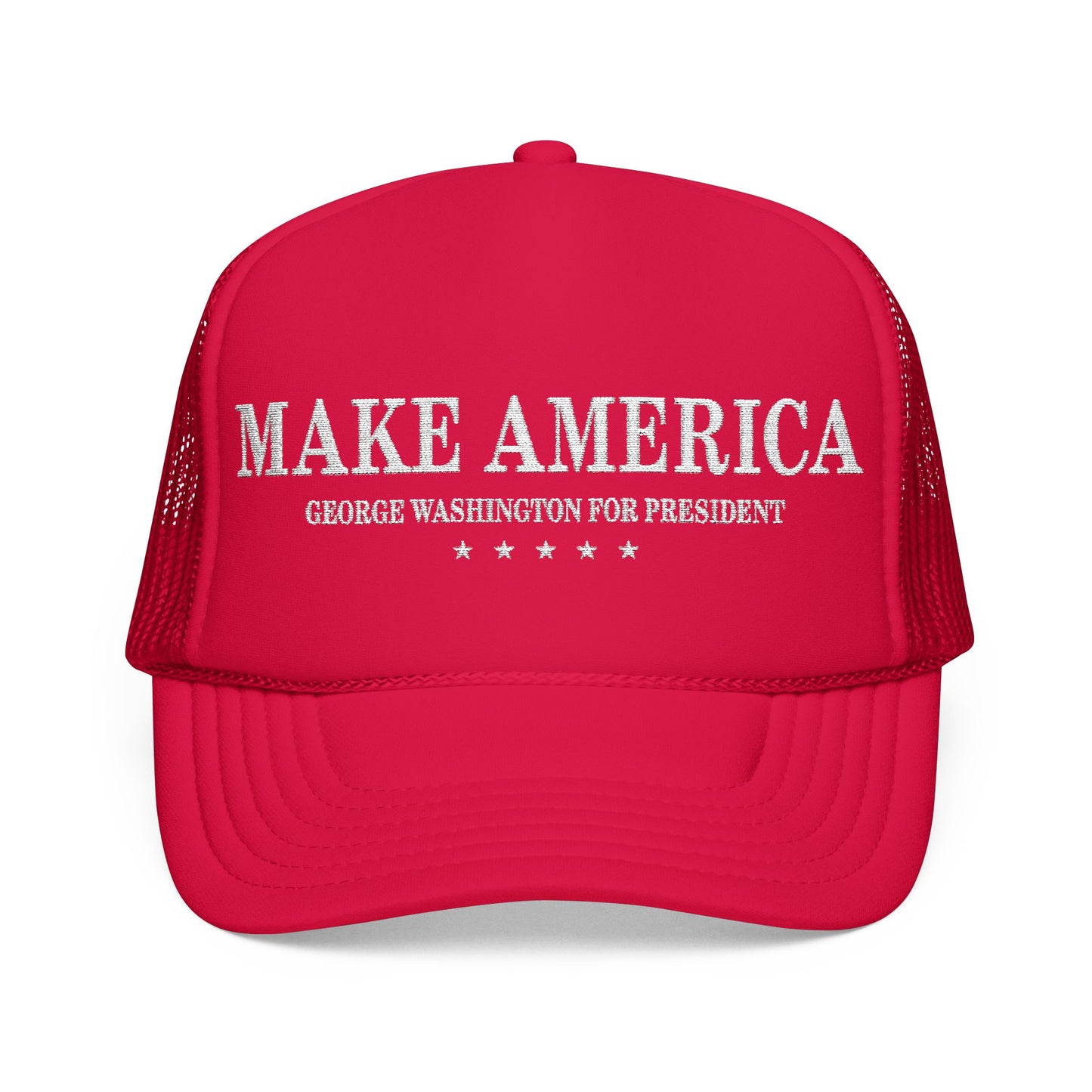 "Make America" — George Washington for President Trucker Hat!