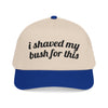 i shaved my bush for this Vintage Hat!