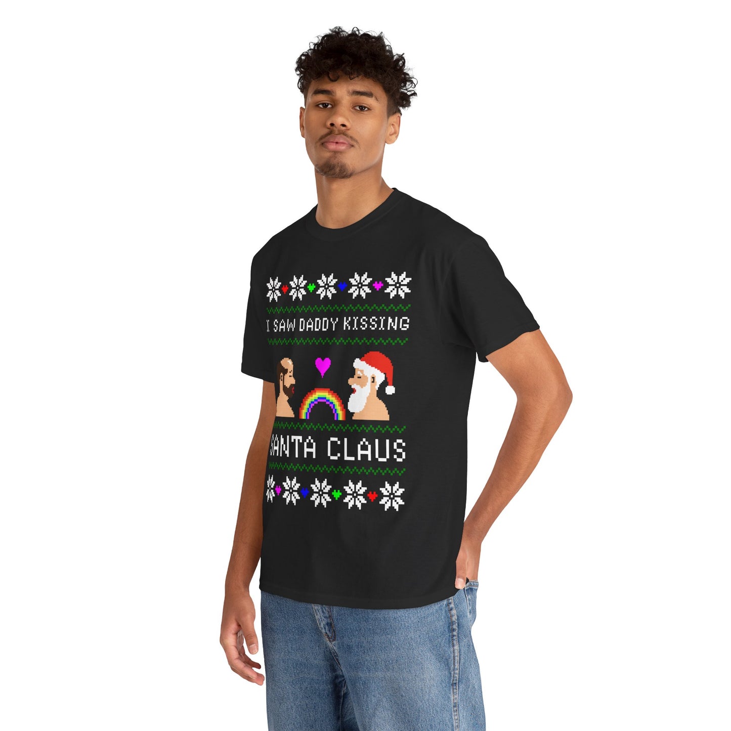 I Saw Daddy Kissing Santa Claus T-Shirt!