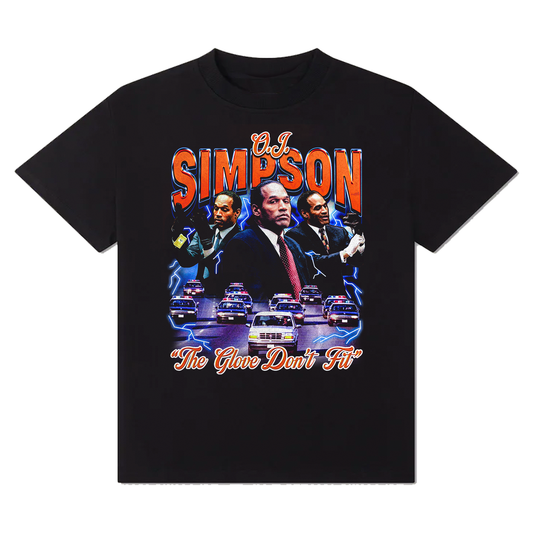 O.J. Simpson "The Glove Don't Fit" T-Shirt!
